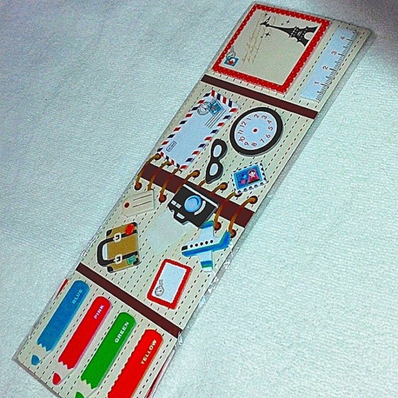 Paris France Stick On Note Reminder Tabs Travel Theme mini Pad France Stationary - Picture 4 of 9